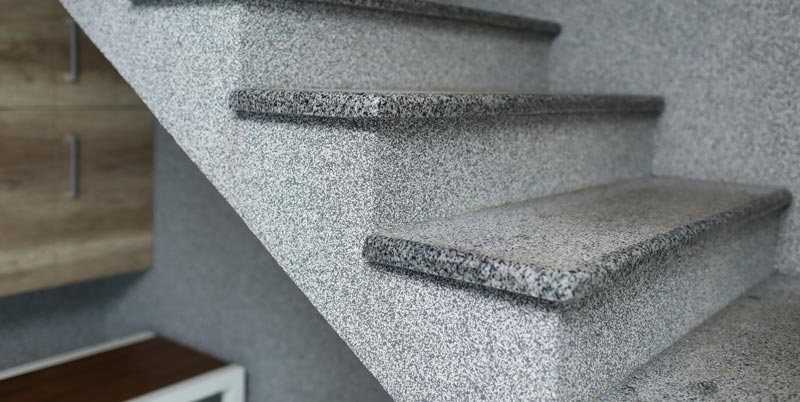Polirane granitne stepenice - za unutarnju upotrebu
